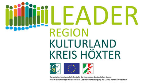 Logo Leader Region Kulturland Kreis Höxter.
